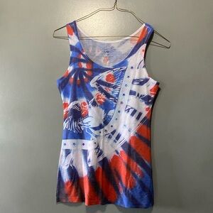 Prairie Rose Patriotic Tank Top size M.  Red White and Blue. NWOT